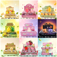   Série de jouets anti-stress à presser en forme de fruits (Pomme, Poire, Fraise, Pomme de terre, Citrouille, Banane, Citron), malléables et non-résilients
