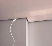 Profilé d'angle en acier galvanisé en forme de L pour carrelage mural, décoration intérieure moderne, protection des bords