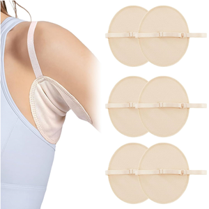 Hot bán nách mồ hôi miếng đệm cho phụ nữ và nam giới tái sử dụng mỏng xách tay thoải mái cơ thể thoáng khí sử dụng - Product Image 1