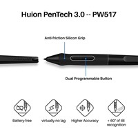Tablette graphique numérique Huion Dial 2 Controller, stylet numérique, design sans fil, tablette graphique Q630M