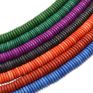 <span class=keywords><strong>Perline</strong></span> Grezze in Ossido Anionico Colorato, Fette <span class=keywords><strong>Sottili</strong></span> 1x6 mm per Gioielli Fai-da-Te, Accessori per Bigiotteria, <span class=keywords><strong>Perline</strong></span> Sciolte, Vendita all'Ingrosso - Product Image 3