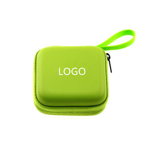 कस्टम लोगो नरम सुरक्षात्मक लाइटर इयरफ़ोन केस लक्जरी नए हार्ड जिपर केस - Product Image 1