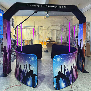 เสื้อแม่เหล็กบูธภาพถ่าย360พร้อมไฟเติม LED - Product Image 2