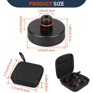 แผ่นรองยางสำหรับแม่แรงยกรถเทสล่า รุ่น 3 S X Y ขนาดมาตรฐาน พร้อมกระเป๋าใส่ - Product Image 2