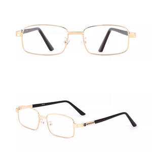 Gafas de lectura Danyang para hombre, montura de aleación, lentes de cristal, antifatiga, estilo empresarial 5058 - Product Image 1