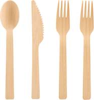 Ensemble de vaisselle jetable bio très demandé : infuseur à thé, fourchette, assiette, paille – Sans BPA – Cadeaux d'affaires d'Anhui Huoshan