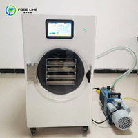 Instelbare Timer Vriesdroogmachine voor IJs, Transparant Deksel, Lyofilisator, Vriesdroogdroger, Droogmachine