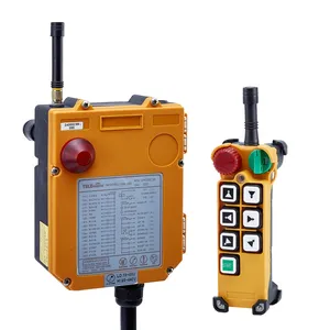 Беспроводной беспроводной радиоприемник, промышленный пульт дистанционного управления, F24-6D 6 кнопок двойной скорости для крана и подъемника