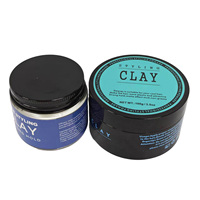 Pâte coiffante mate pour hommes, formule non grasse, pâte texturisante, 3,38 oz, tenue forte toute la journée, argile capillaire haute densité