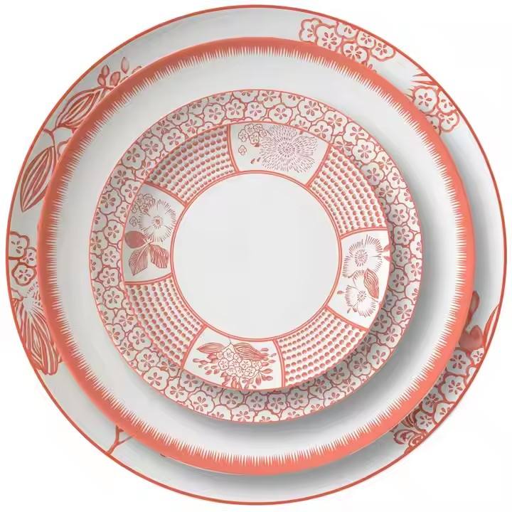 จาน4ชิ้น