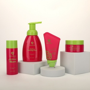 Lot de Bouteilles en Plastique PET Vides Transparentes ou Givrées avec Pompe Moussante et Bouchon à Vis pour Cosmétiques (100ml, 150ml) et Ensemble de Pots à Crème (100g) - Product Image 1