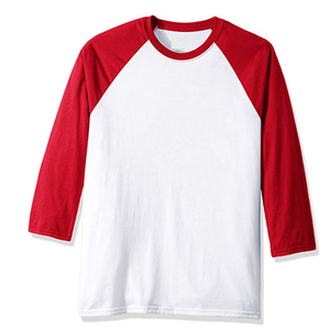 T-shirt à manches longues pour hommes 100 coton Polyester de haute qualité en coton T-shirts à manches longues avec logo personnalisé motif solide 180 grammes - Product Image 4
