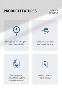 Power Bank Magnetico Wireless Ultra Sottile da 5000mAh, Caricabatterie Portatile Mini per iPhone e Android - Product Image 4