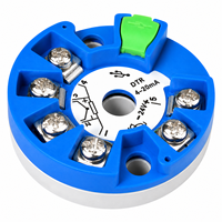 Smart PT100 RTD Temperature Transmitter USB Programmable 4-20mA Output SBWZ-DTR ABS Housing for Industrial Temperature Control
