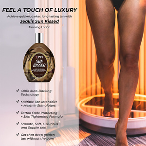 Péptido 400X bronceador negro DHA libre Intensamente oscuro Loción autobronceadora Bronceado Acelerador Bronceado - Product Image 3