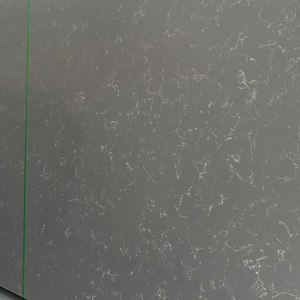 Dalle murale en pierre de quartz artificielle grise moderne de haute qualité pour revêtement de cuisine - Grande dalle premium avec garantie de 5 ans - Product Image 1