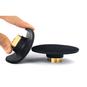 3 "/4"/5 "שחור גומי משטח דיסק גיבוי עם m10/m14 5/8-11 חוט עבור מלטש זווית - Product Image 3