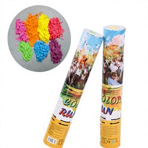 Poudre de couleur Holi biodégradable à base d'<span class=keywords><strong>amidon</strong></span> de maïs, non toxique, pour canon à confettis et bombes fumigènes, idéale pour le Nouvel An, la Saint-Valentin et autres événements festifs - Product Image 2
