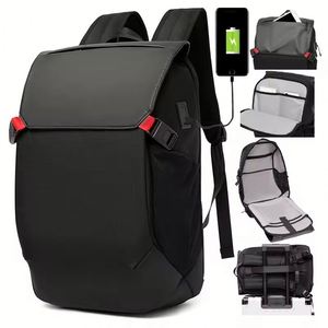 Mochila Oxford Impermeable Inteligente Antirrobo Multifuncional para Hombre, Mochila de Viaje con USB, Mochila para Portátil - Product Image 1