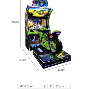 Simulador de Motocicleta Arcade de Alta Calidad Superbike 3, Operado con Monedas, 1 Unidad, para Venta al Por Mayor - Product Image 6