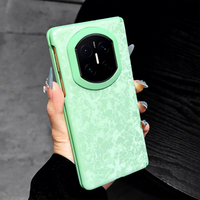 Coque de protection magnétique intégrale minimaliste à motif dégradé pour Mate X7, compatible avec les téléphones pliables PC FauxFold