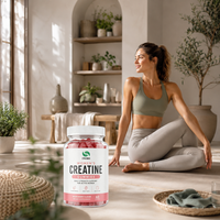 Gummies de créatine à croquer pour femmes, formule ajustable, logo personnalisé, en vrac, expédition transfrontalière – Approvisionnement direct usine