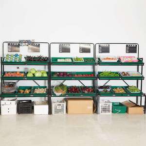 SIMPLY Fruit & <b>Vegetable</b> Display <b>Stand</b> Light Duty Customized Metal Decorative Mesh - Product Image 5
