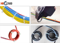 Máquina automática portátil para atar cables de nailon con alimentación automática, máquina para agrupar cables de nailon, máquina flejadora de nailon