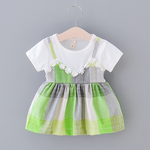 Vestido de Fiesta de Cumpleaños para Niñas Pequeñas, Diseño Sencillo con Estampado, Estilo Princesa, Fabricación China OEM - Product Image 5