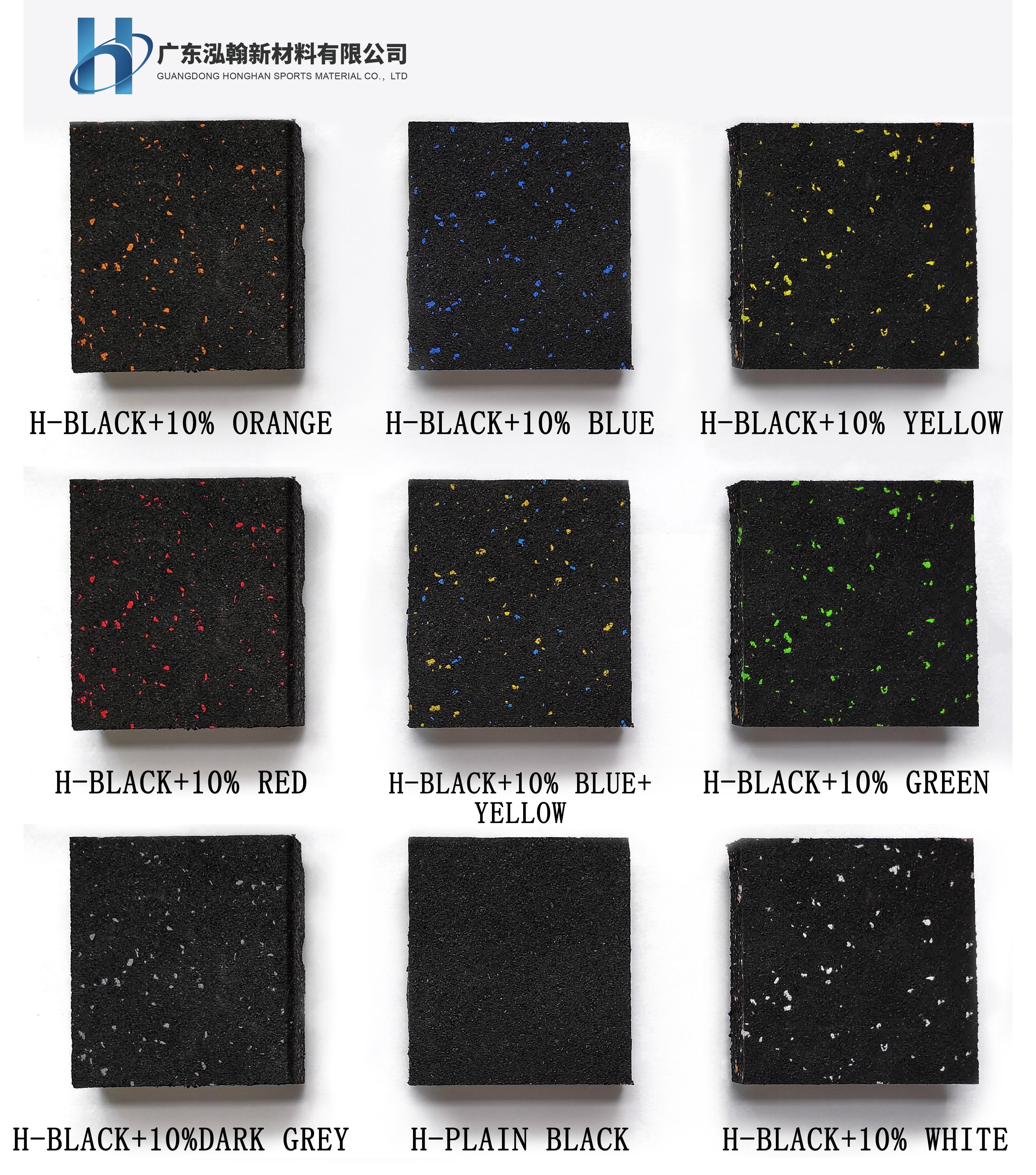 Plaine noir, rouge/bleu/vert/jaune/gris/blanc flecsk etc.