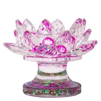 Artificial K9 Crystal Lotus Flower, Wedding Gifts