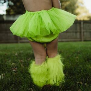 Penutup Kaki Bulu Anak Musim Dingin Terbaru, Penghangat Kaki Berbulu untuk Anak Perempuan - Product Image 6