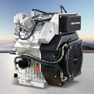 Belon Power 22HP 27HP 35HP petit moteur diesel marin avec boîte de vitesses démarrage électrique refroidi par air pour machines nouvel état - Product Image 1