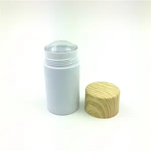 75g AS deodorant stick container with bamboo looking cap deodorant tubes