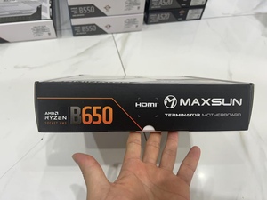Placa base MAXSUN Terminator B650M D4 D5 ATX WiFi con SATA 128 GB compatible con un solo chipset <span class=keywords><strong>DDR4</strong></span> para uso en servidor - Product Image 3