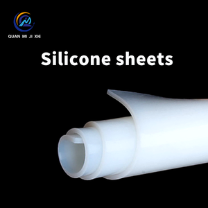 Lastra in <span class=keywords><strong>Gomma</strong></span> Siliconica Bianca per Alimenti, Non Tossica, Resistente alle Alte Temperature, per Termopressa - Product Image 2