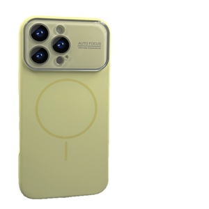 Grande fenêtre luxe antichoc Film de protection caméra pour <span class=keywords><strong>iPhone</strong></span> 17 couverture en Silicone liquide étui magnétique Compatible pour <span class=keywords><strong>iPhone</strong></span> 16 - Product Image 5