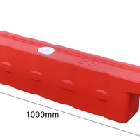 Barrière anti-collision remplie d'eau en PVC pour piste de compétition intérieure et extérieure de karting, type « Water Horse Fence »