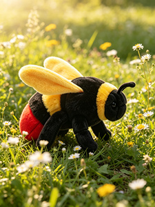 Peluche de Avispa Realista Personalizado al por Mayor |   Insecto de Peluche Realista OEM con Logotipo Personalizado - Product Image 4
