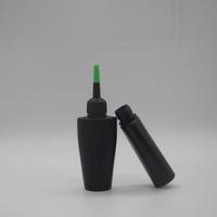 Flacon compte-gouttes en plastique noir PE de 50ml 120ml en gros pour lubrifiant de machine à huile moteur