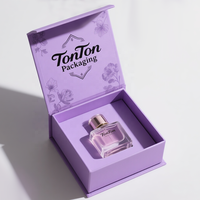 Boîte à parfum personnalisée pour flacons de parfum et échantillons de voyage avec emballage de boîte cadeau de luxe