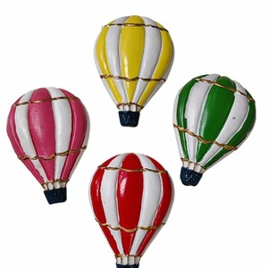 Linda pegatina tridimensional para refrigerador con diseño de autobús y globo aerostático, venta directa de fábrica, pegatina creativa para decoración de refrigerador - Product Image 3