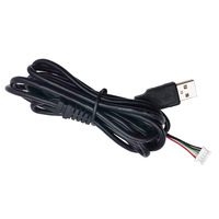Câble personnalisé JST PH vers USB avec connecteur USB 4P 5P JST PH2.0, câble USB A/Type C/micro USB vers JST