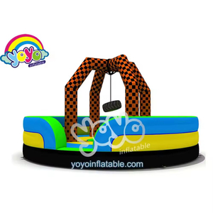 Popular outdoor party adult sports inflatable wrecking ball fun game game inflatable tether ball swing - Product Image 2
