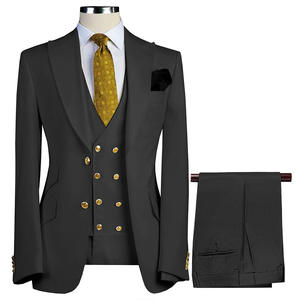 Costumes professionnels personnalisés de pantalon de <span class=keywords><strong>costume</strong></span> de mariage des hommes professionnels pour des options de taille plus de garçons d'honneur - Product Image 2