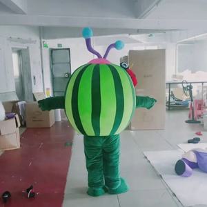 Vêtements de mascotte de pastèque de dessin animé Funtoys, mascotte de dessin animé de bébé en peluche, ensemble de cosplay de pastèque, accessoires de fête de Noël et d'Halloween - Product Image 2