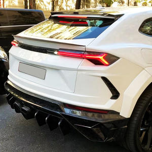 Upgraded <b>Model</b> Body <b>Kit</b> Broken Cloth Pattern Front Rear Bumpers <b>Engine</b> Hood Fog Light Cut-outs New for Lamborghini Urus 4.0T - Product Image 5