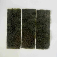 Algues Marines Séchées Croustillantes Directes de l'Usine, Délicieuses Algues Nori Grillées Vert Foncé en Sachet