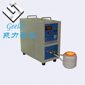 220V 15kw Inductie Verwarming Smeltoven Voor Smelten 0.5-5Kg Goud Zilver Messing Koper Ijzer Met Snelle Verwarming Snelheid