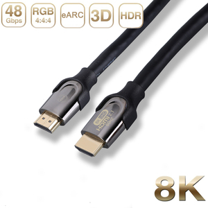 Cable <span class=keywords><strong>HDMI</strong></span> Ultra alta velocidad, 1m, 2m, 3m, 5m, 8m, <span class=keywords><strong>10m</strong></span>, 15m, 8K, 48gbps, vídeo 3D chapado en oro - Product Image 2